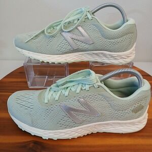 New Balance Fresh Foam Arishi Womens Mint Green Running Shoes WARISRS1 Size 9